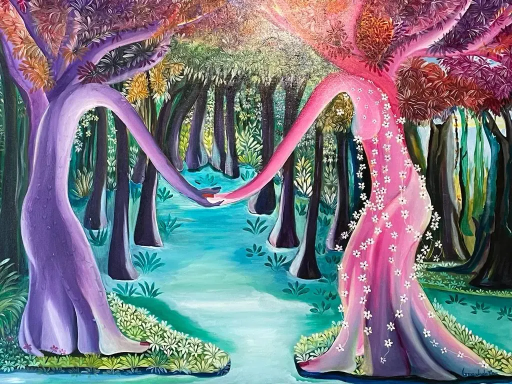 Trees Holding Hands